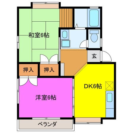 サウスＯＺの物件間取画像